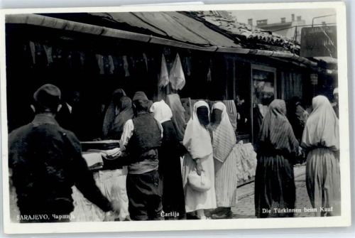 Sarajevo Türkinnen beim Kauf