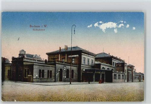 Bochum 1910 - 1920 Bahnhof