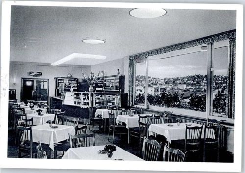 Stuttgart Höhen-Restaurant, Terrassen-Café im Kaufhaus Union