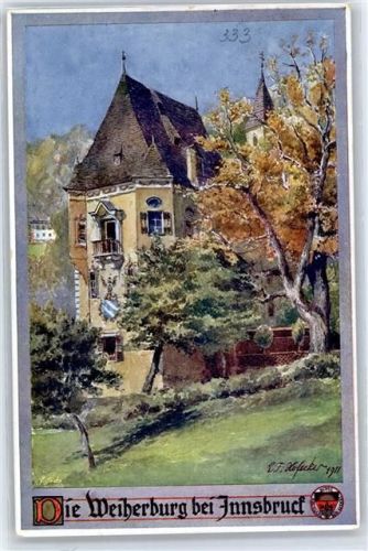 No. 333 , Weiherburg bei Innsbruck , E.F. Hofecker