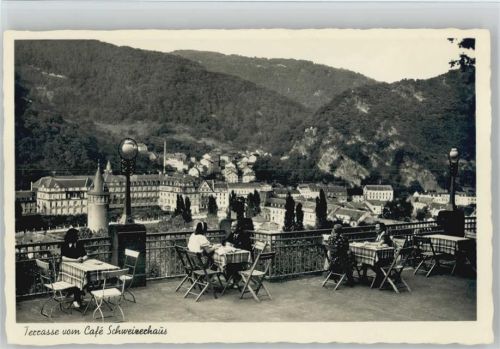 Bad Ems Cafe Schweizerhaus Terrasse