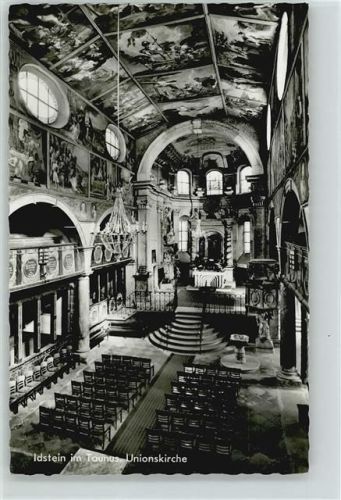 Idstein 1963 Unionskirche Foto AK