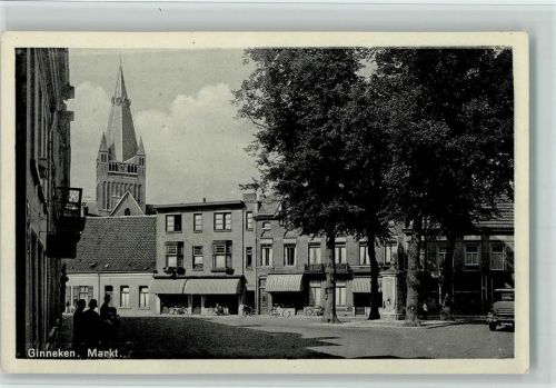 Breda Markt Kirche Kerk Ginneken