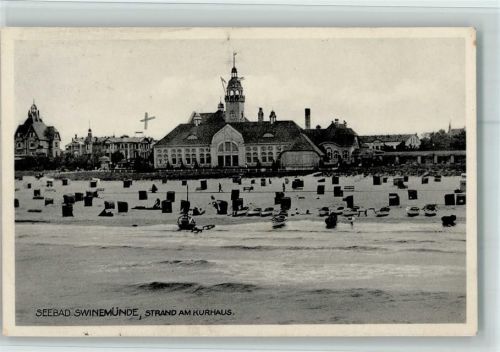 Swinemünde Swinoujscie - Strand Kurhaus