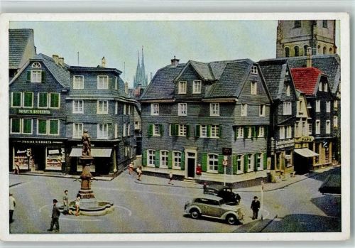 Solingen auf dem Alten Markt Brunnen