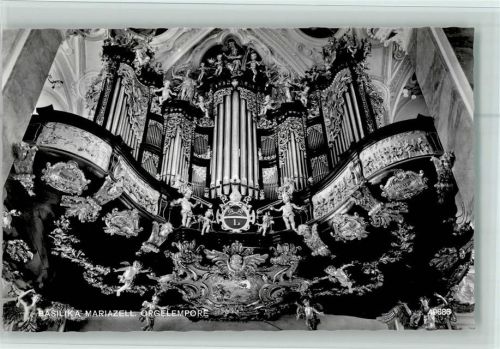 Mariazell Basilika Innenaufnahme Orgelempore