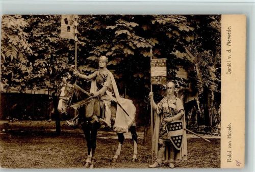 Nr. 17 Lustrumfest 1911 - Urecht - Ritter , Rolof van Hovele