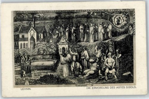 Lehnin Die Ermordung des Abtes Sibold