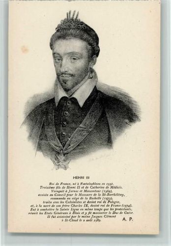 Henri III, Roi des France AK