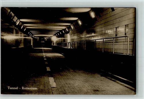 Rotterdam Tunnel Doorgang onder de rivier