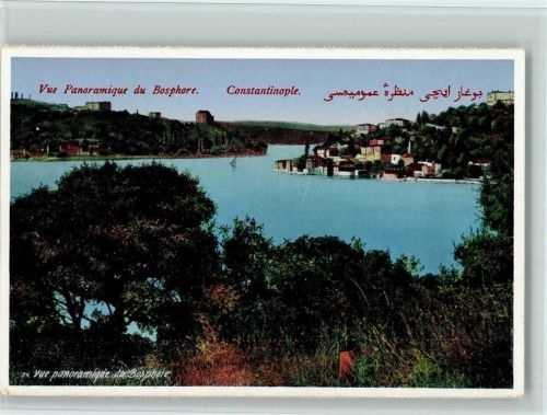 Konstantinopel Blick auf den Bosporus