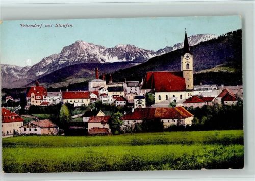 Teisendorf Ortsansicht mit Staufen