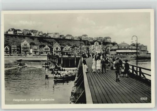 Helgoland Seebrücke