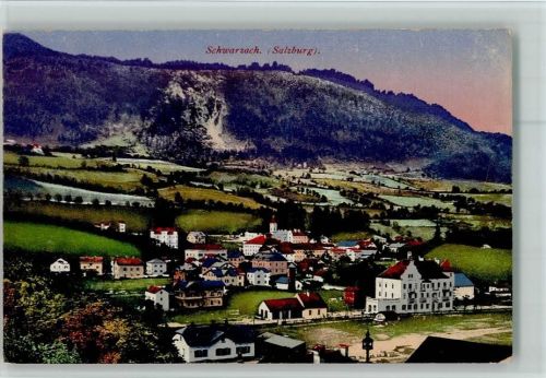 Schwarzach Gesamtansicht Photochromiekarte Nr. 9168