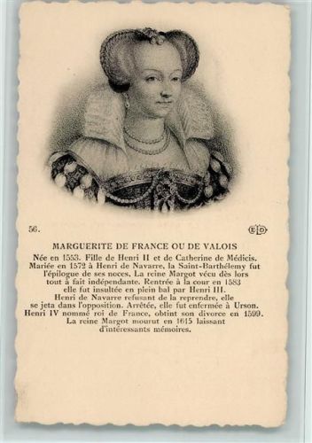 ND Phot. Nr. 56 Marguerite de France ou de Valois