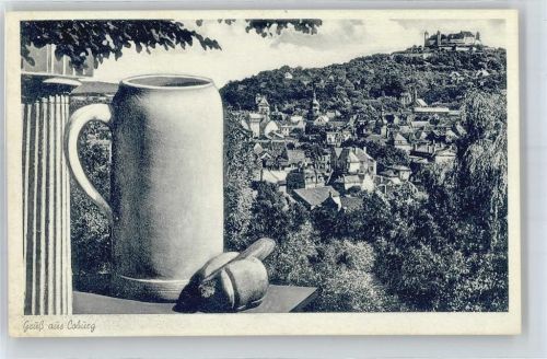 Coburg Bierkurg, Teilansicht