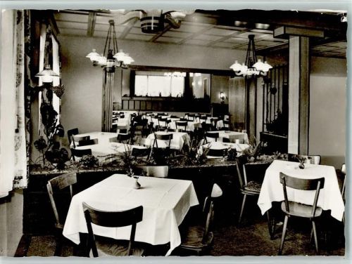 Heppenheim Restaurant Pension Felsenkeller Innenaufnahme Gastraum