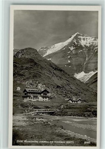 Hotel Moserboden mit Hochtenn Hüttenstempel