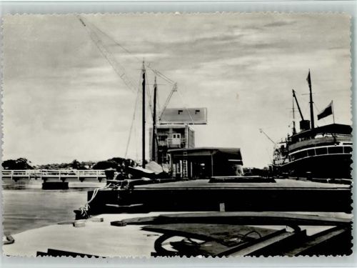 Ciudad Bolivar Orinoco und der Hafen