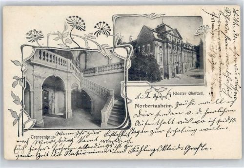 Oberzell Kloster Oberzell, Treppenhaus