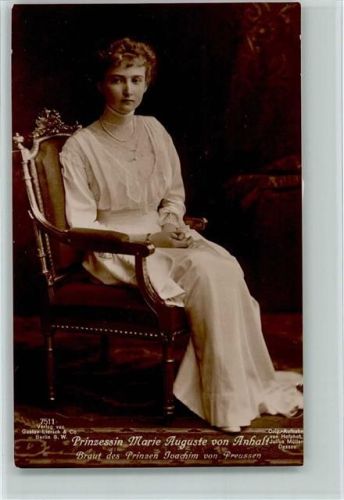 Prinzessin 'Marie Auguste von Anhalt - Verlag Liersch 7511 - sehr gute Erhaltung