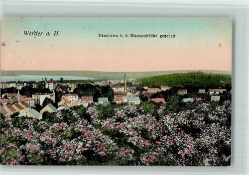 Werder Panorama v. d. Bismarckhöhe gesehen