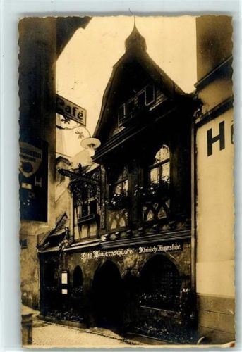 Assmannshausen alte Bauernschänke