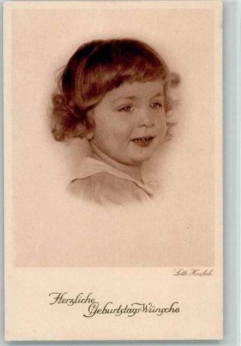 1931 Geburtstag - Kinderköpfe - Neune Sammlung Serie 23