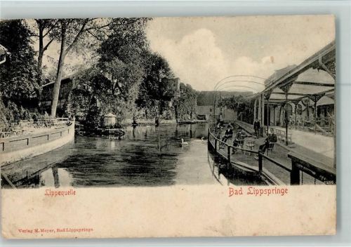 33175 W4792 Bad Lippspringe 1906 - Lippequelle