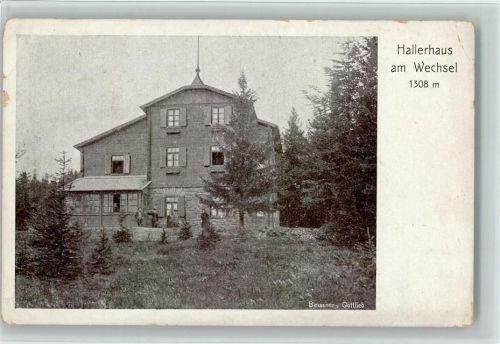 Hallerhaus Hallerhaus am Wechsel Hüttenstempel