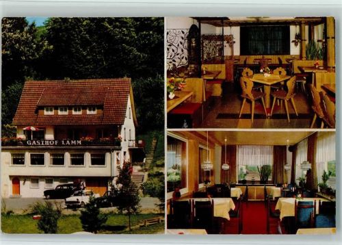 Schwarzenberg Gasthof Lamm Innenaufnahmen 3-Bildaufnahme
