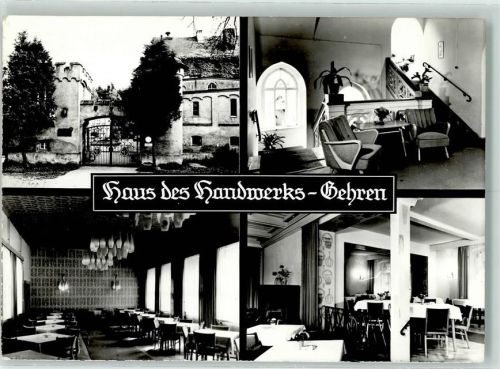 15926 O7961 Gehren , NL - Haus Gehren Haus des Handwerks Innenansicht