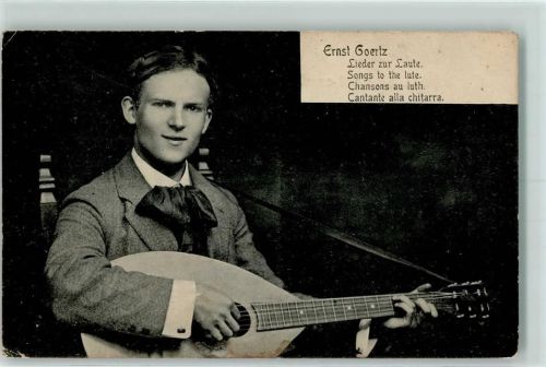 Ernst Goetz Lieder zur Laute