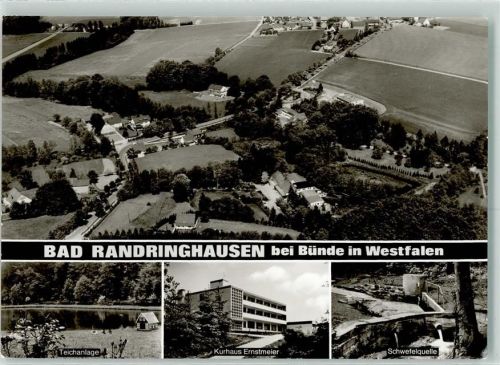 Bad Randringhausen Teichanlage Kurhaus Ernstmeier Schwefelquelle