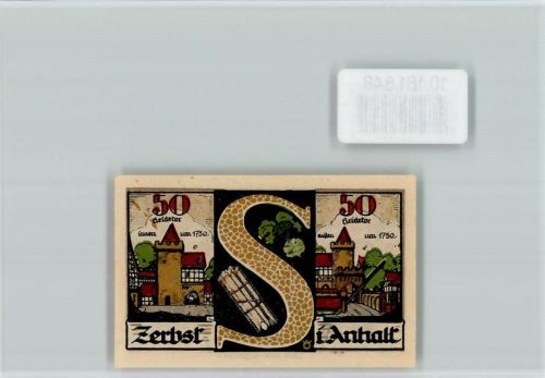 Zerbst Notgeld Heidetor