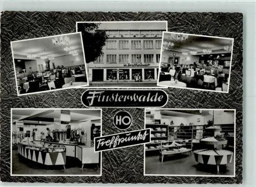 Finsterwalde HO Restaurant Treffpunkt Innenansicht