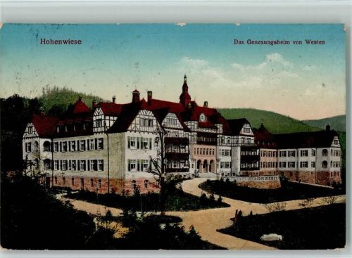 Ober-Schmiedeberg i Rsgb. 1916 Hohenweise - Genesungsheim AK