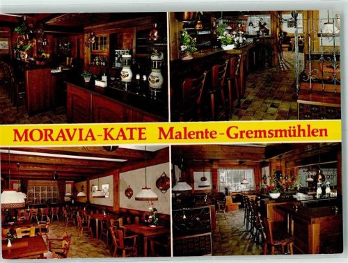 Bad Malente-Gremsmühlen Gasthaus Cafe Moravia-Kate Bar Gastraum