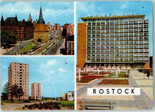 Rostock Steintor Ziolkowskistraße Haus der Schiffahrt