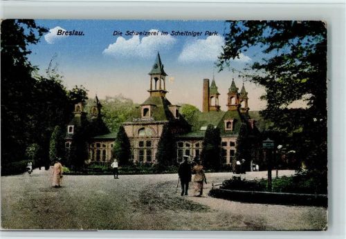 Breslau Schweitzerei im Scheitniger Park