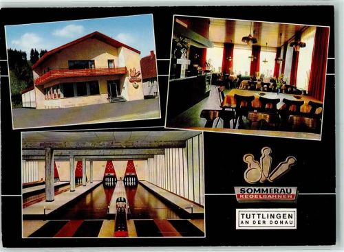 Tuttlingen Gasthaus Sommerau Kegelbahn