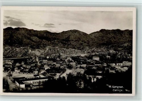 Cetinje Gesamtansicht
