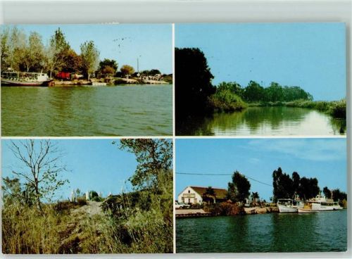 Deltebre Rio Mitjorn Embarcadero Golondrinas del delta Transbordador Garriga 4 mares de Deu