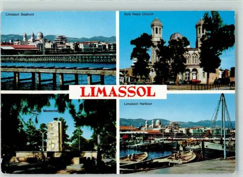 Limassol Searont Ayia Napa Church Heros Memorial Harbour