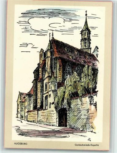 Augsburg Goldschmieds-Kapelle sign.