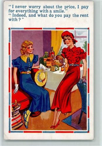 1937 Comic aus England AK