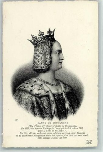 ND Phot. Nr. 160 Jeanne de Bourgogne