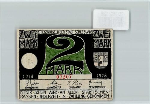 Schleswig Notgeld