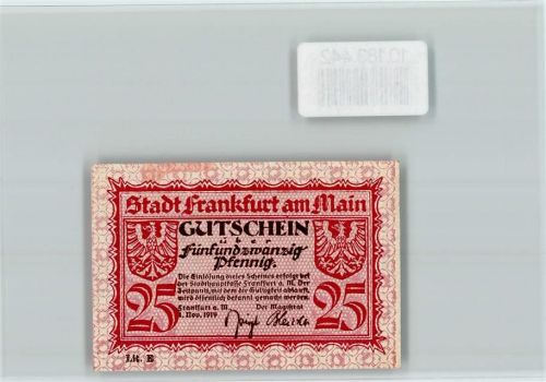 Frankfurt Notgeld
