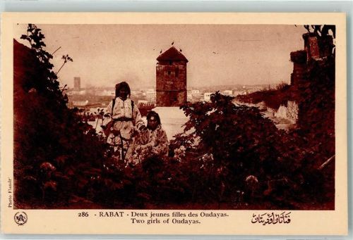 Rabat Photo Flandrin Nr. 286 - Volstypen girls of Oudayas